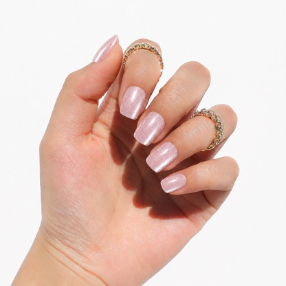 Rose Quartz (squoval)
