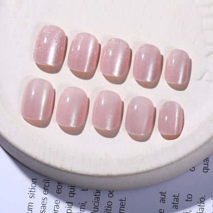 Rose Quartz (squoval)