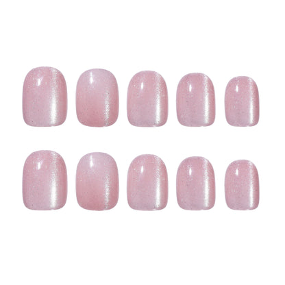 Rose Quartz (squoval)
